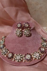 anaar kundan set