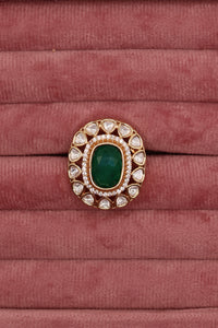 rani moissanite ring (adjustable)