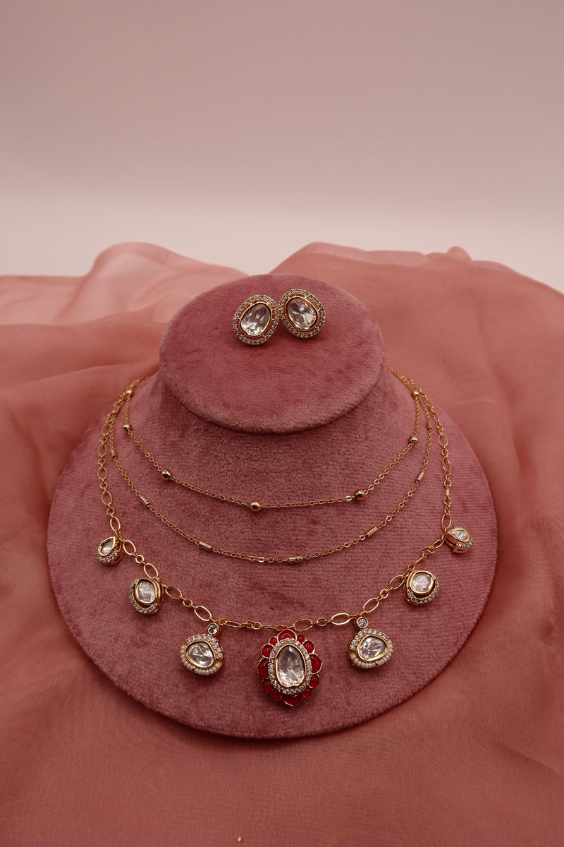 panna latta necklace set