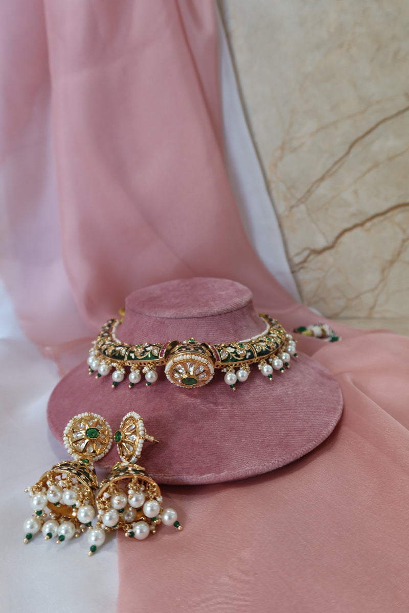 meena jhumka set