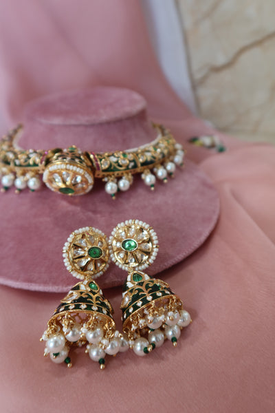 meena jhumka set
