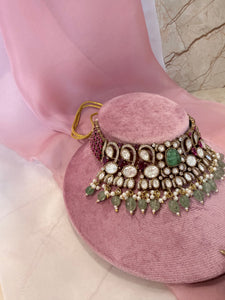 zamurrud necklace set