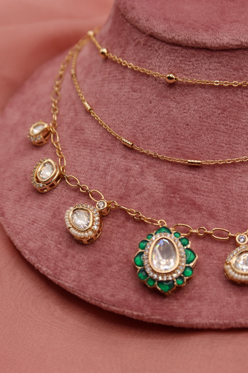 panna latta necklace set