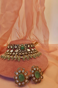 zamurrud necklace set