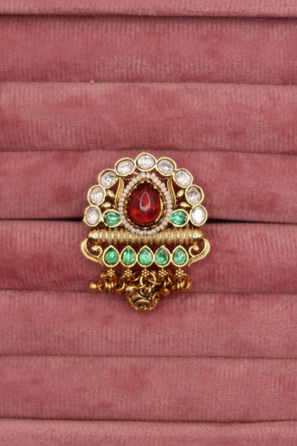 ruby heritage ring (adjustable)