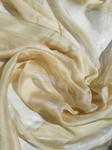 silk chiffon gold color 54" wide