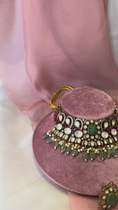 zamurrud necklace set
